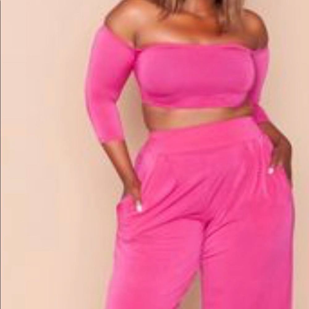 Pink two-piece Jamie from Rue 107 size 1X